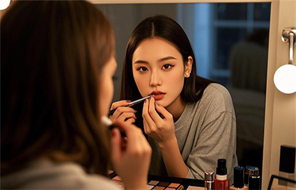 沈阳化妆学校-化妆一定要学会提亮   