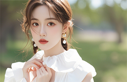 沈阳化妆学校-耳饰的搭配技巧调节脸部的缺陷